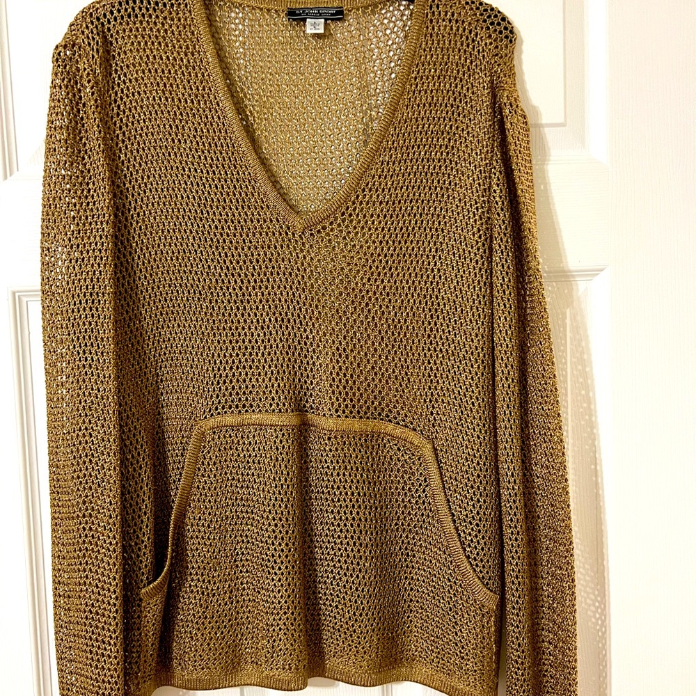 St. John Sport by Marie Gray - Gold cable with angel wings